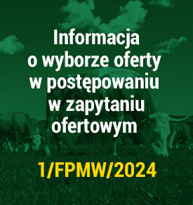 Zapytanie ofertowe nr 1/FPMW/2024